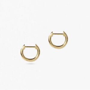 Ana Luisa Sterling Silver 14k Gold Mini Huggie Hoops